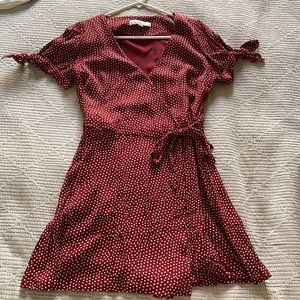 Loft Polka Dot Romper/dress